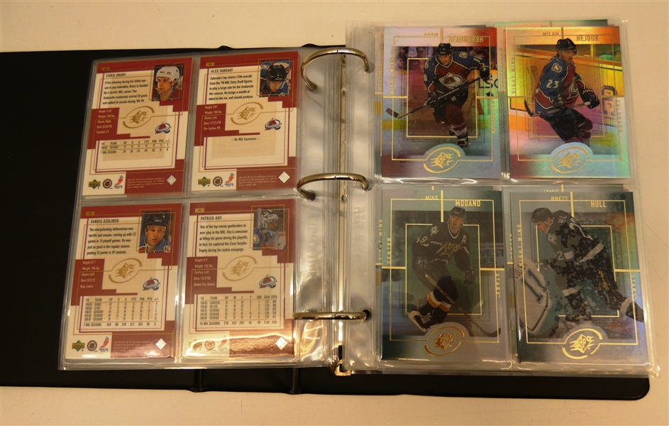 1999/2000 Upper Deck SPX Hockey Near Set