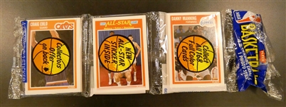 1989/90 Fleer Basketball Rack Pack (Jordan Showing)