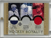 Lidstrom, Sundin, Naslund Upper Deck Jersey Card