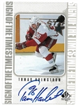 Tomas Holmstrom Autographed Upper Deck
