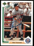Alan Trammell Autographed 1991 Upper Deck