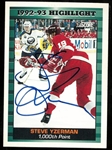 Steve Yzerman Autographed 1993 Score