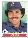 Willie Hernandez Autographed 1979 Topps
