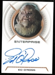 Ed ORoss Autographed Star Trek Card