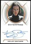Kellie Waymire Autographed Star Trek Card