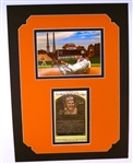 Brooks Robinson Autographed Matted Display