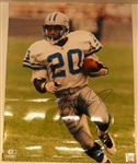 Barry Sanders Autographed 16x20