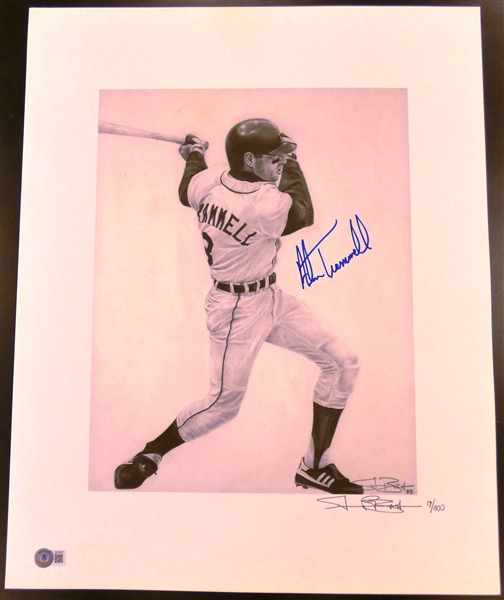 Alan Trammell Autographed 16x20 Lithograph