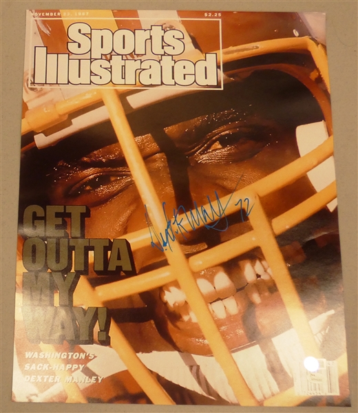 Dexter Manley Autographed 16x20