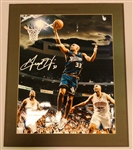 Grant Hill Autographed Matted 16x20