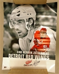 Henrik Zetterberg Autographed Poster