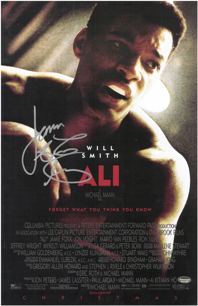 James Toney Autographed Ali 11x17 Poster