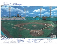 Washington Senators Greats Autographed 8.5x11