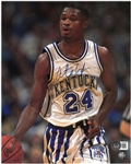 Antoine Walker Autographed 8x10