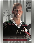 Keith Tkachuk Autographed 8x10 Studio