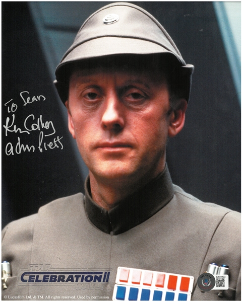 Ken Colley Autographed 8x10