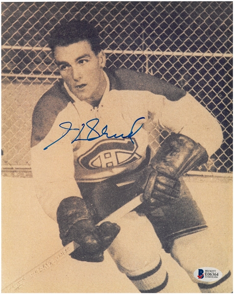 Henri Richard Autographed 8x10