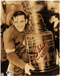 Sid Abel Autographed 8x10