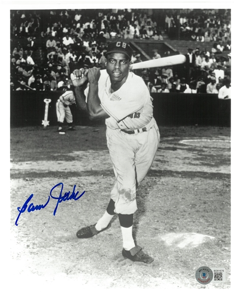 Sam Jethroe Autographed 8x10