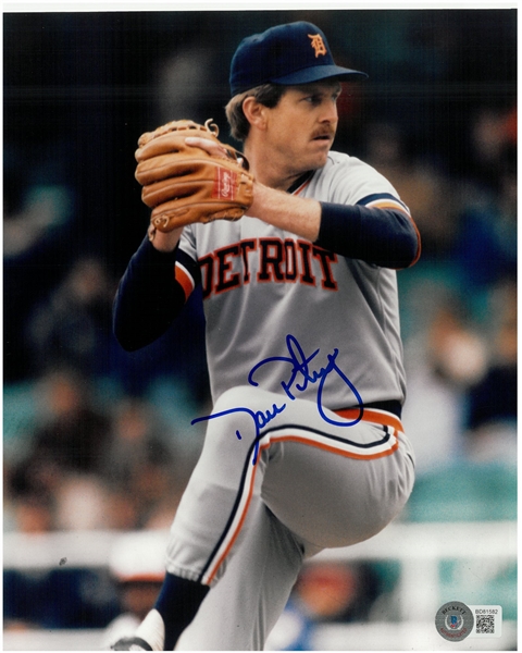 Dan Petry Autographed 8x10