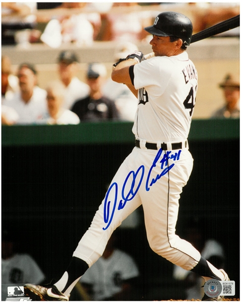 Darrell Evans Autographed 8x10
