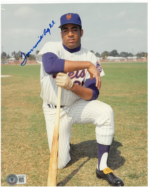 Tommie Agee Autographed 8x10