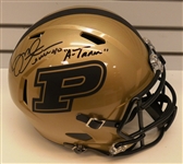 Mike Alstott Autographed Purdue Full Size Replica Helmet
