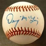 Denny McLain Autographed Baseball
