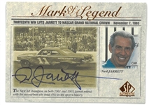 Ned Jarrett Autographed Upper Deck Card