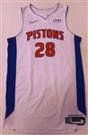 Isaiah Stewart Game Worn Detroit Pistons Jersey