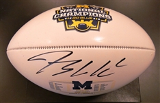 Blake Corum Autographed Michigan National Champs Football