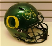 Haloti Ngata Autographed Oregon Full Size Replica Helmet