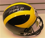 Charles Woodson Autographed Michigan Full Size Replica Helmet