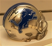 Jahmyr Gibbs Autographed Detroit Lions Mini Helmet