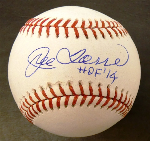 Joe Torre Autographed Baseball