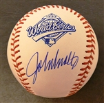 John Smoltz Autographed 1995 World Series Baseball
