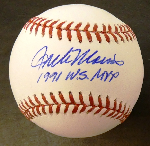Jack Morris Autographed Baseball