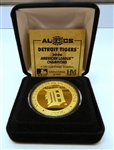 Detroit Tigers 2006 Gold Overlay Coin