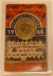 1968 Detroit Tigers Collectable Medallion 