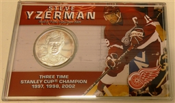 Steve Yzerman Commemorative Medallion