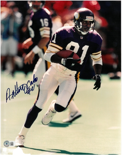 Anthony Carter Autographed 11x14