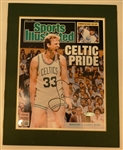 Larry Bird Autographed Matted 11x14