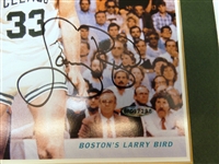 Larry Bird Autographed Matted 11x14