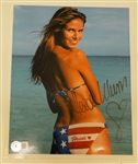 Heidi Klum Autographed 8x10