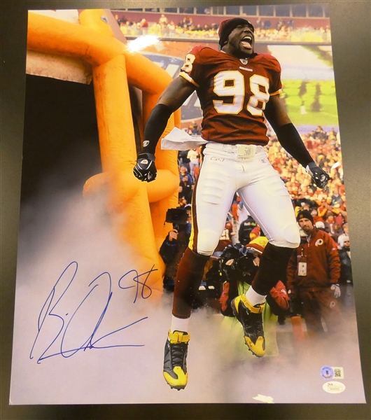 Brian Orakpo Autographed 16x20