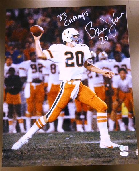 Bernie Kosar Autographed 16x20