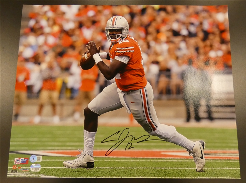 Cardale Jones Autographed 16x20