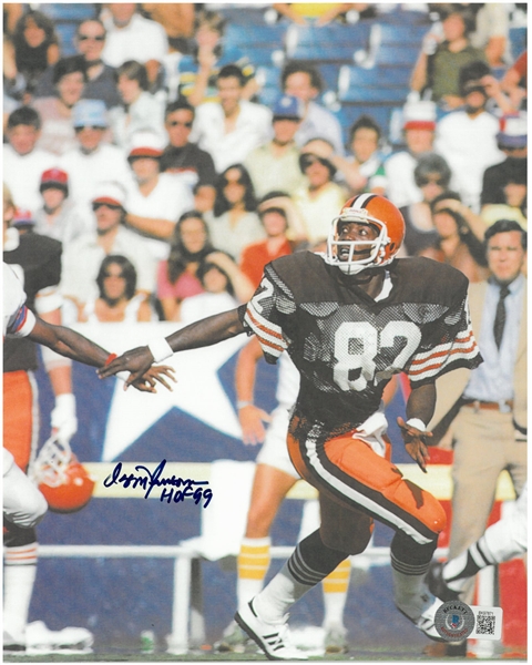 Ozzie Newsome Autographed 8x10