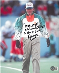 Dennis Erickson Autographed 8x10