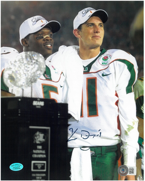 Ken Dorsey Autographed 8x10